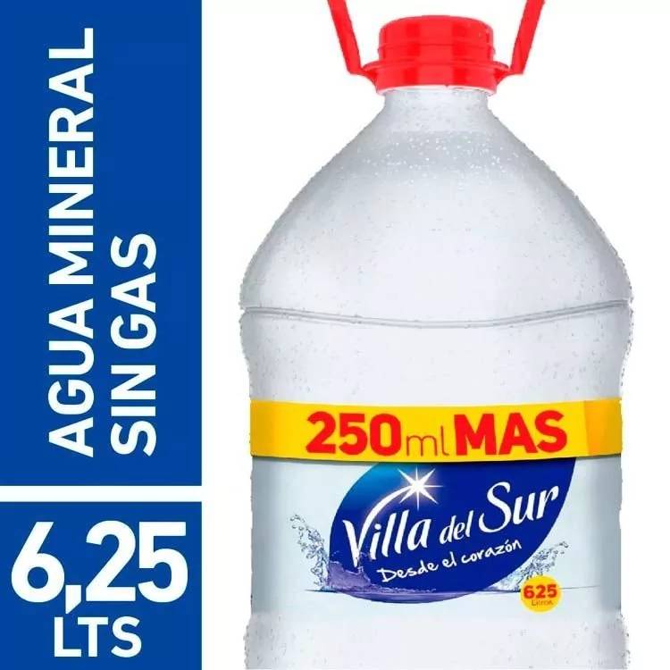 Agua Villa del Sur Bidón 6.25 Lt