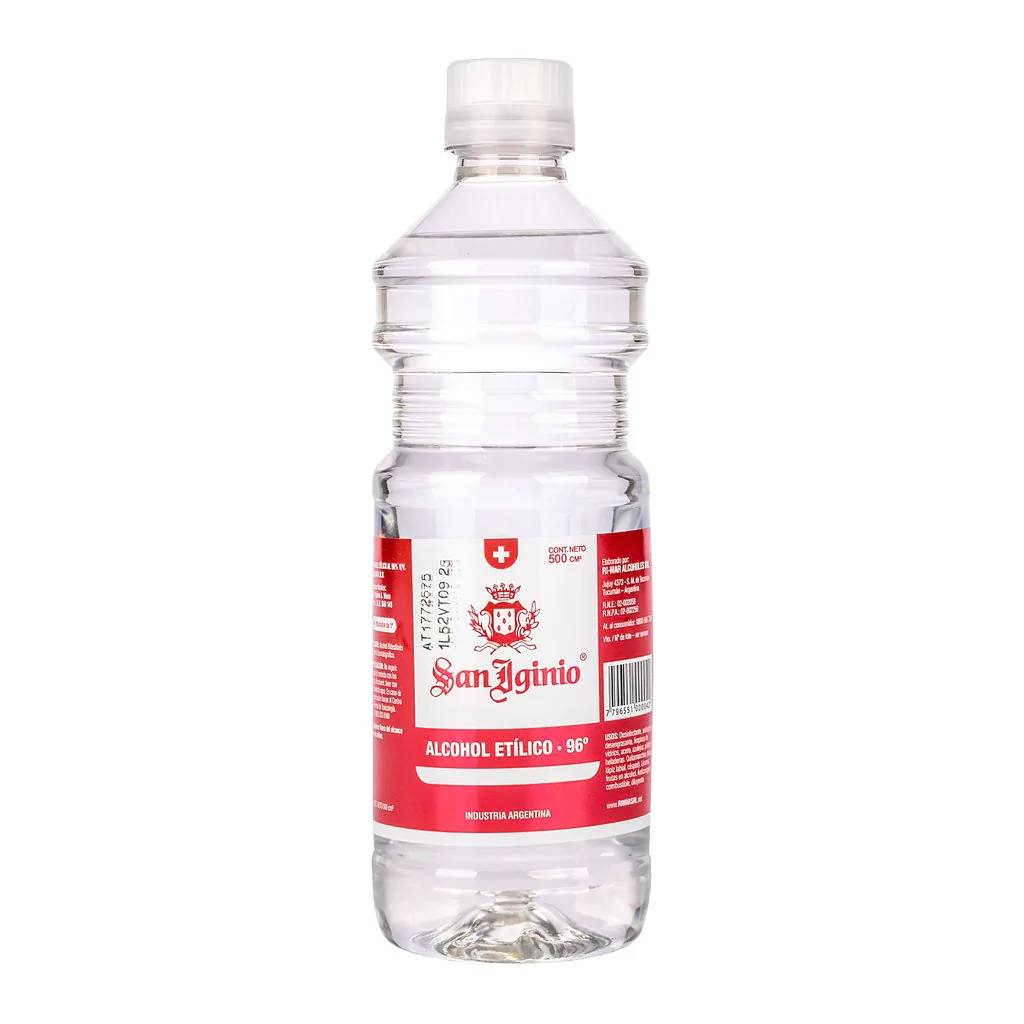 Alcohol Etilico San Iginio 96% 500ml