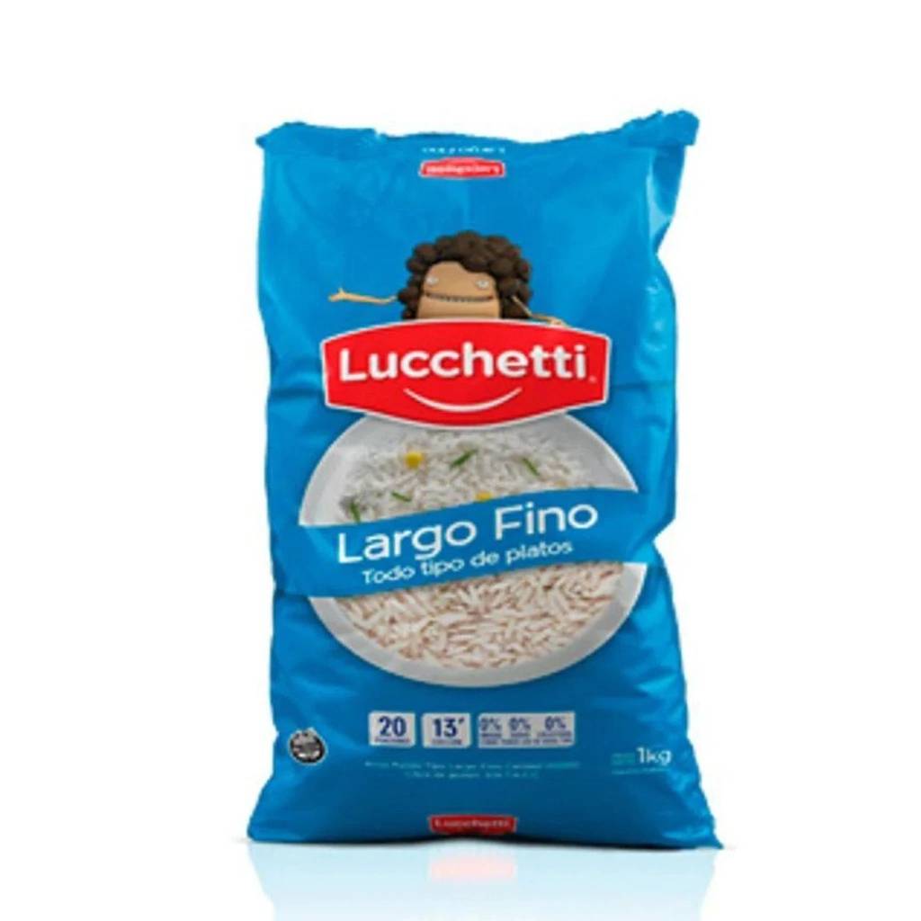 Arroz Lucchetti Largo Fino 1 KG