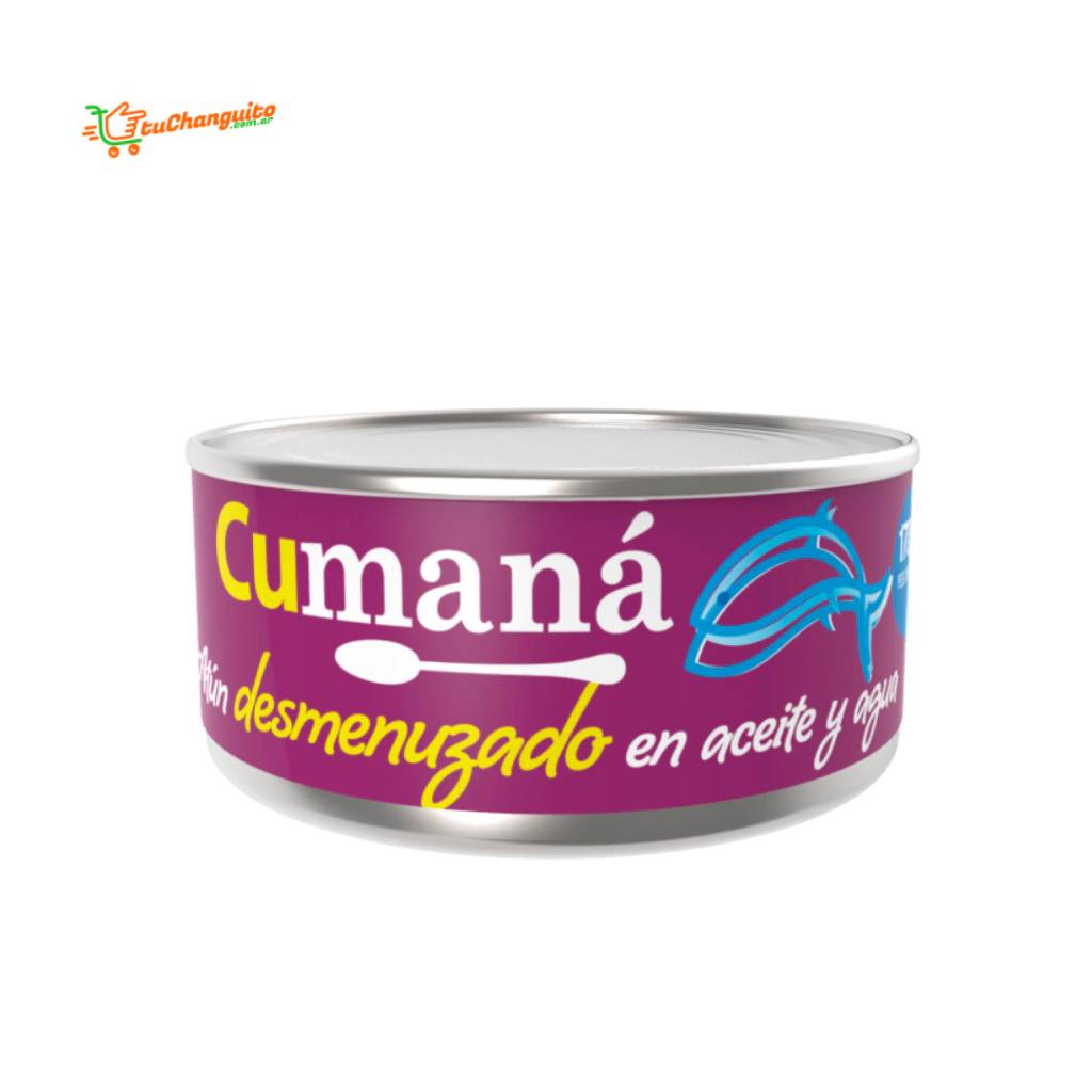 Atun Cumana Desmenusado en Aceite y Agua x 170gr