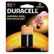 Bateria Duracell 9V 1