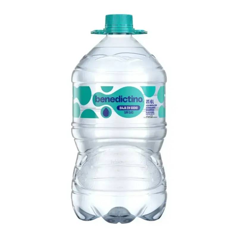Bidon Benedictino Baja en sodio sin gas 6,25l