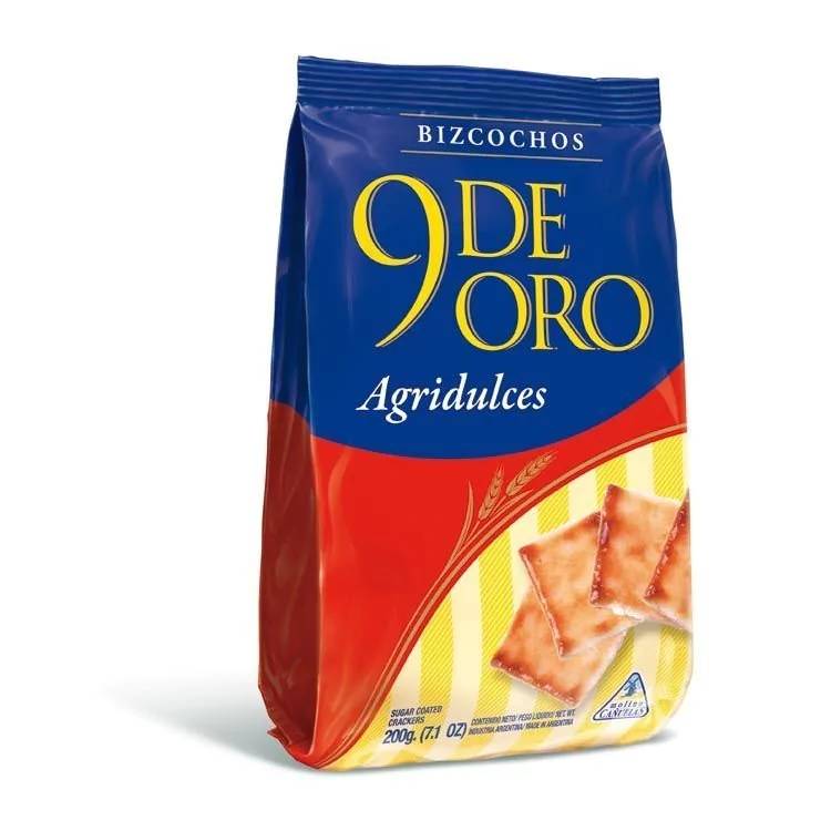 Bizcochos 9 De Oro Agridulces 200 Gr