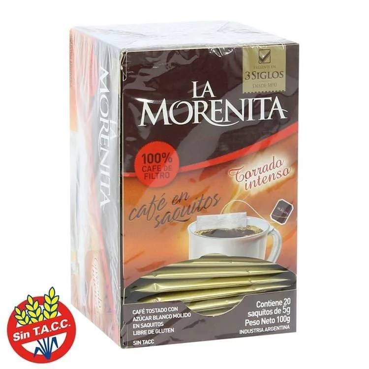 Cafe La Morenita En Saquitos 20 Un