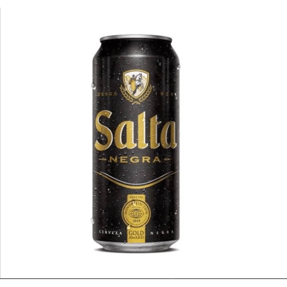 Cerveza Salta Negra Lata x 473 Cc