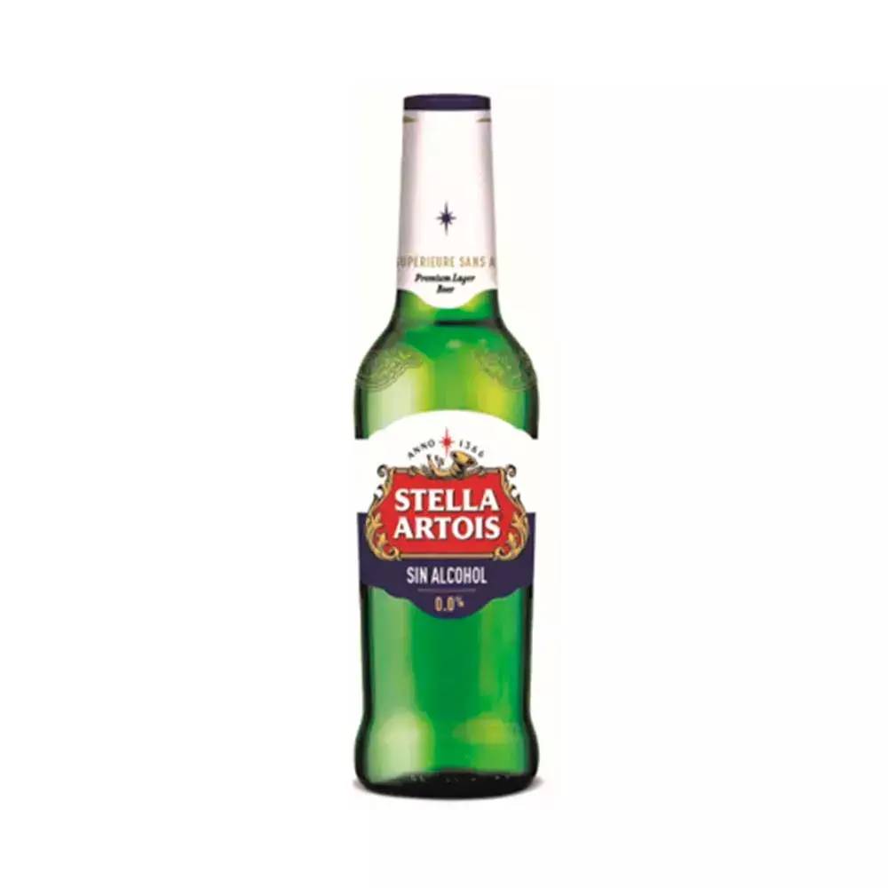 Cerveza Stella Artois sin alcohol 0.0% 330cc