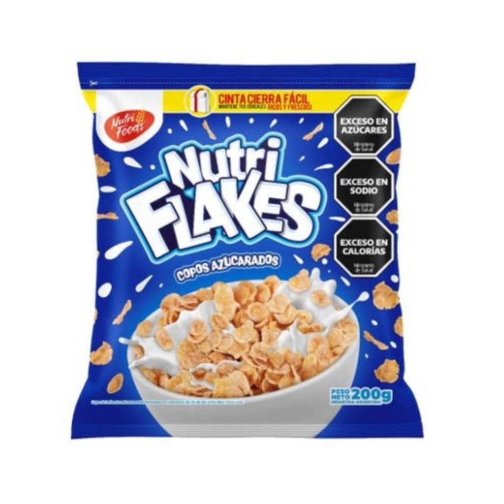 Copos de maíz azucarados Nutri Foods 200g