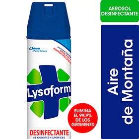 Desinfectante Lysoform Aire de Montaña 360 Cc