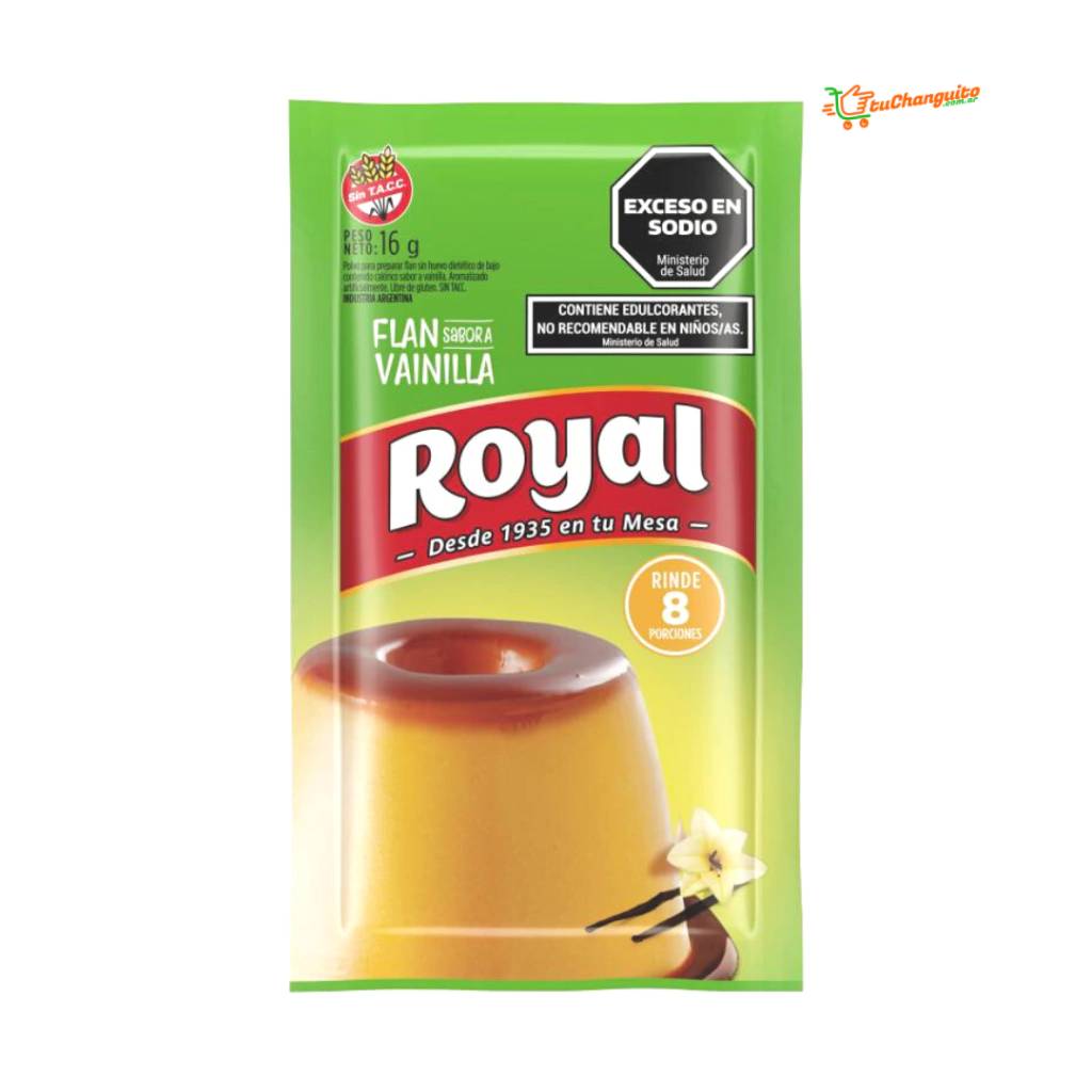 Flan Royal Light Vainilla 16g