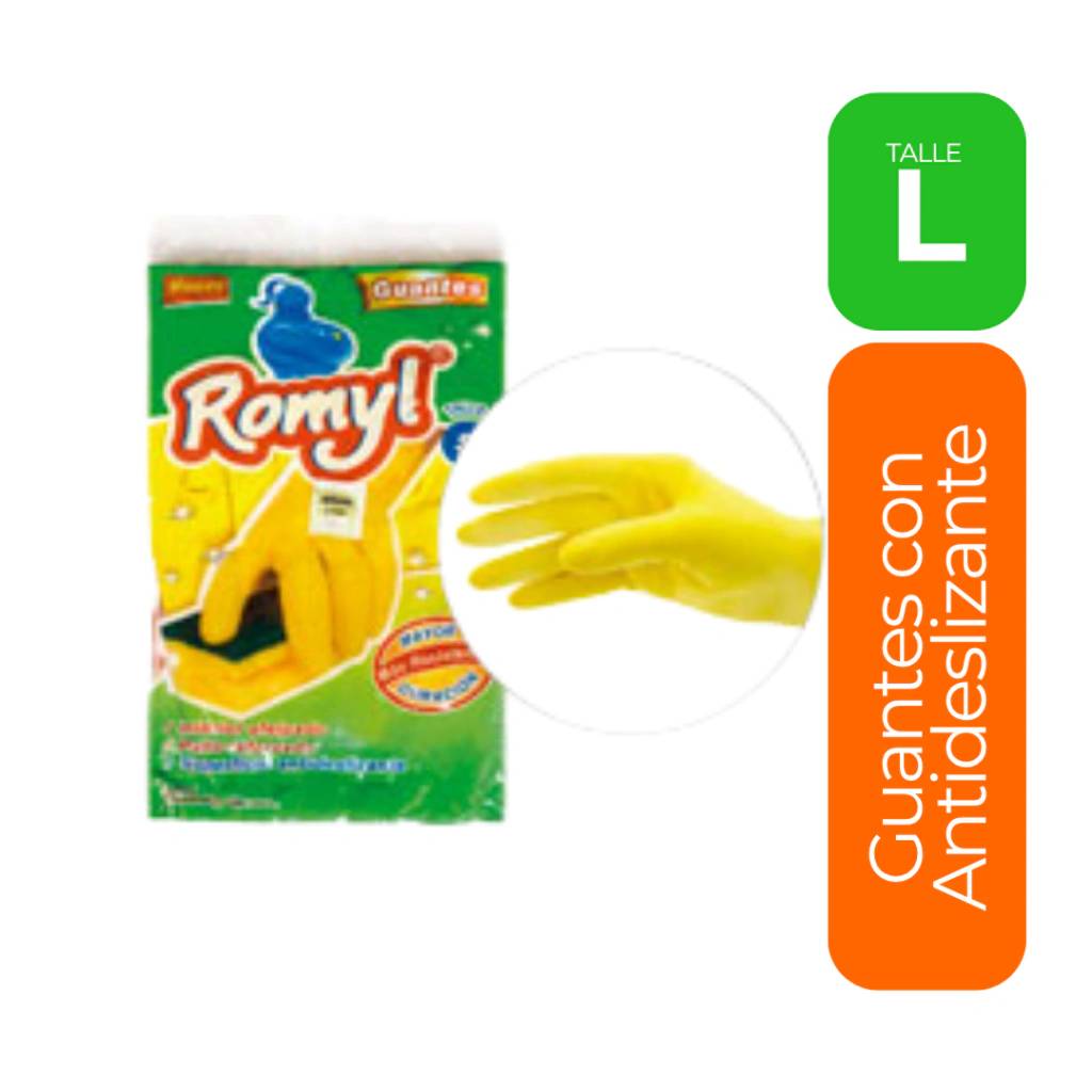 Guantes Romyl Talle L con Superficie Antideslizante