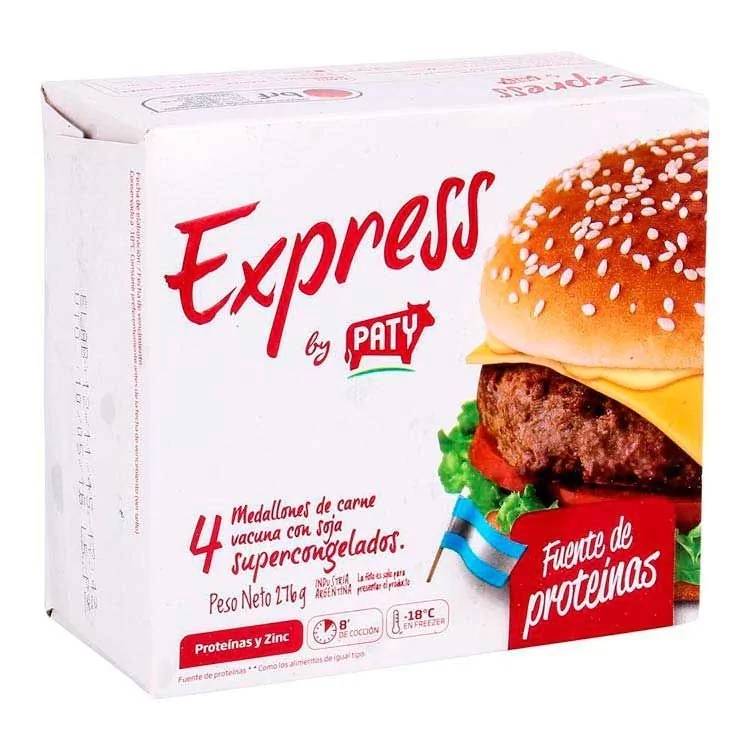 Hamburguesas Paty Express x 4