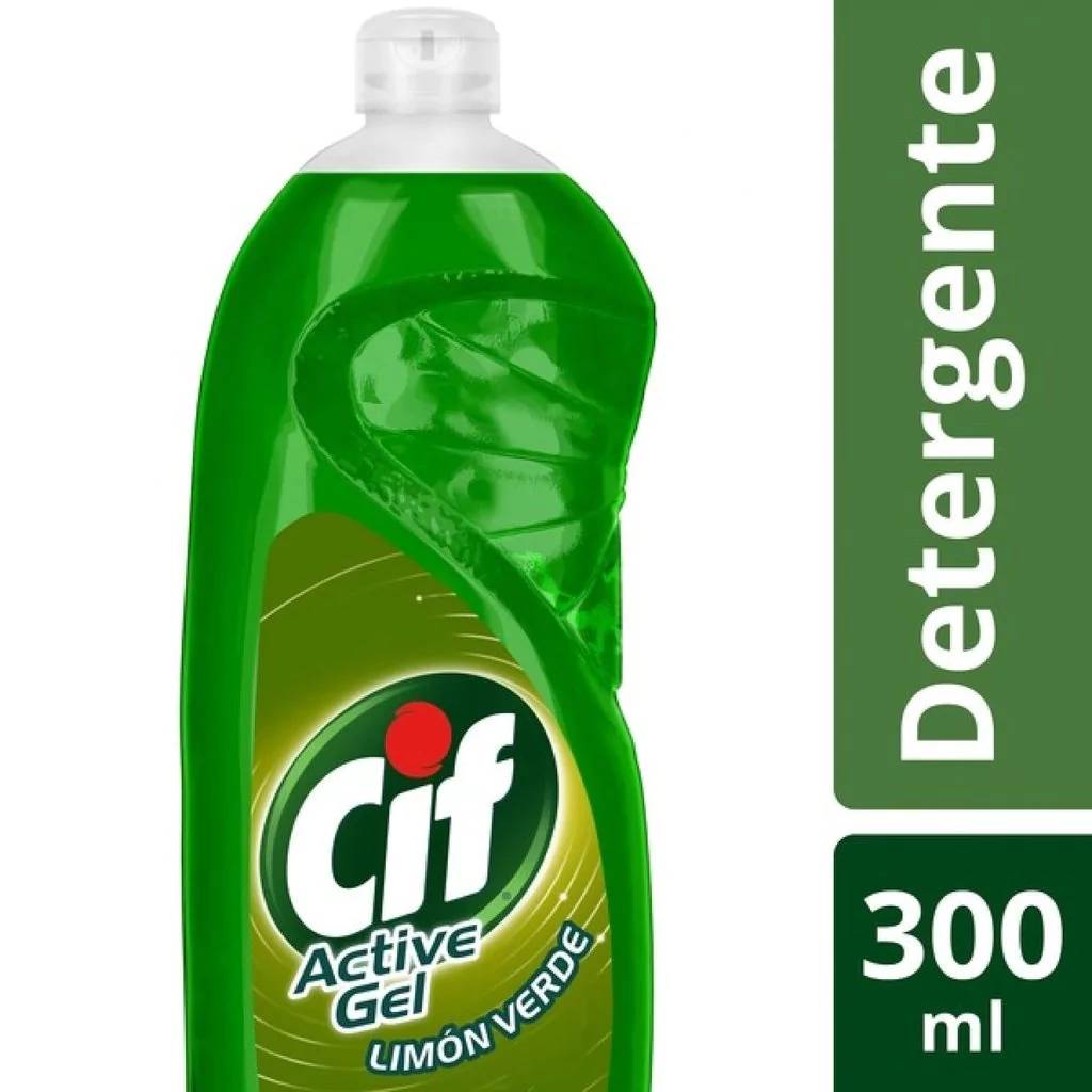 Lavavajilla Cif lima Verde 300 Ml