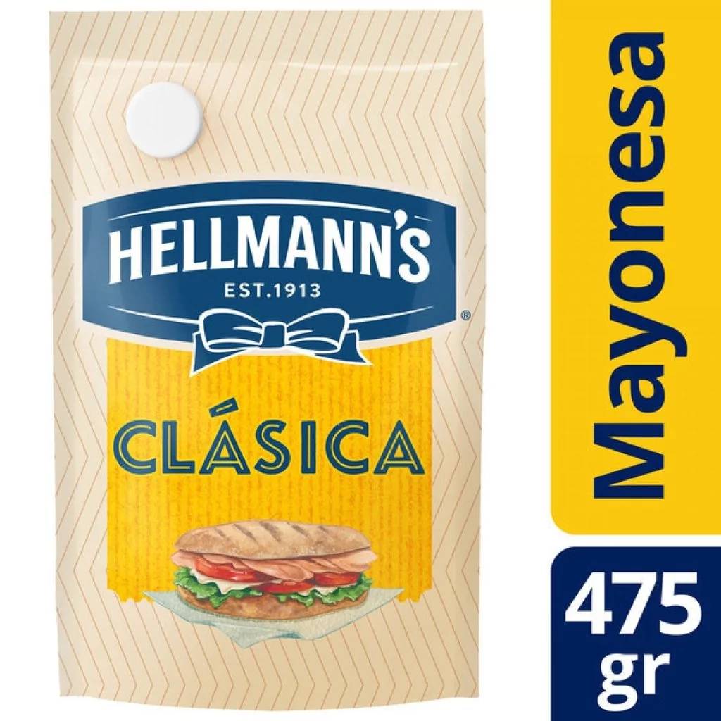 Mayonesa Hellmann's Doypack 475 Gr