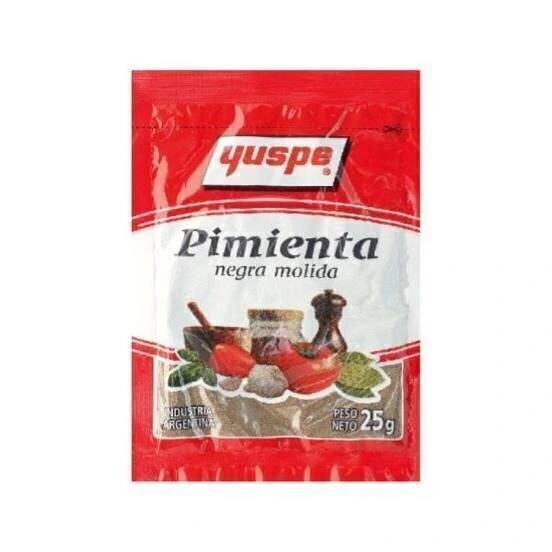 Pimienta Negra Molida Yuspe 25g