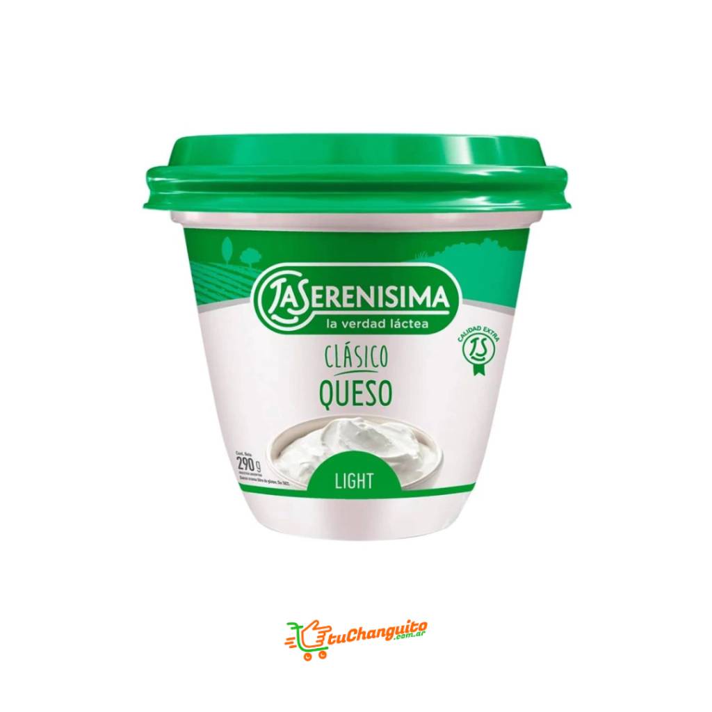 Queso Crema La Serenísima Light Clásico 290g